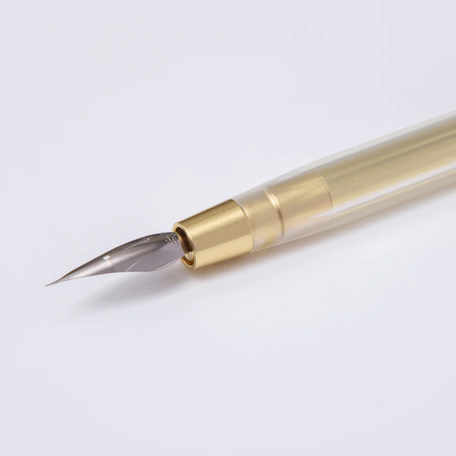 Glamour Evolve Dip Pen – Elemental – Brass Gold