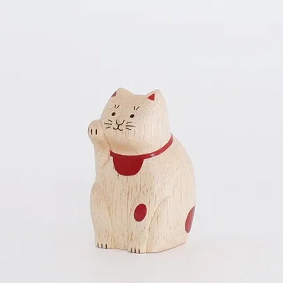 Figurine en bois – Maneki Neko – Collection ENGIMON mini