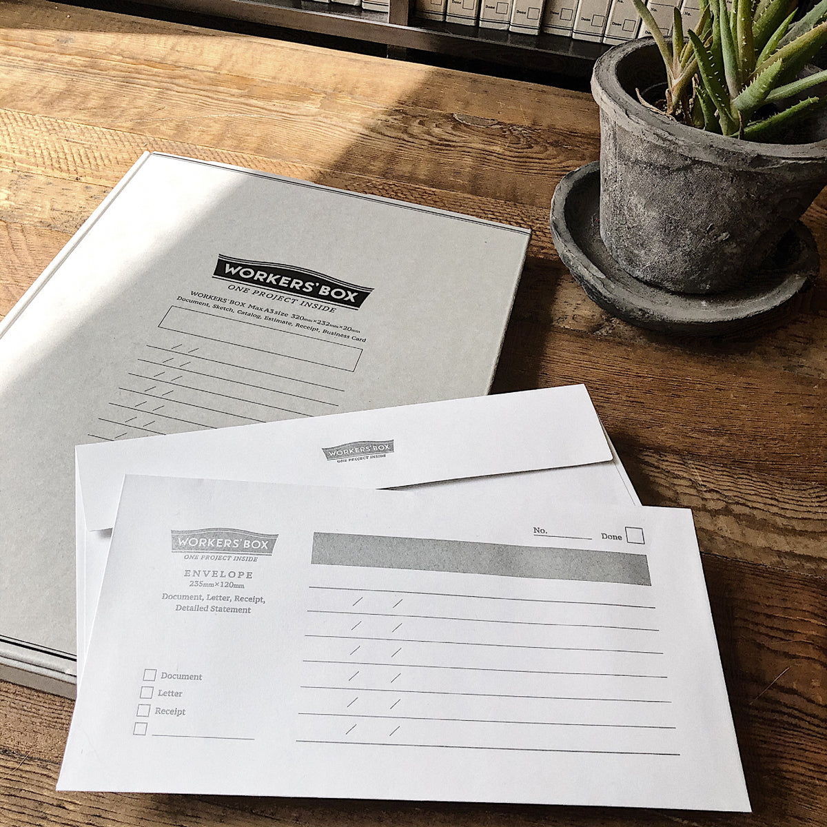 WORKERS'BOX ENVELOPPE (lot de 5)
