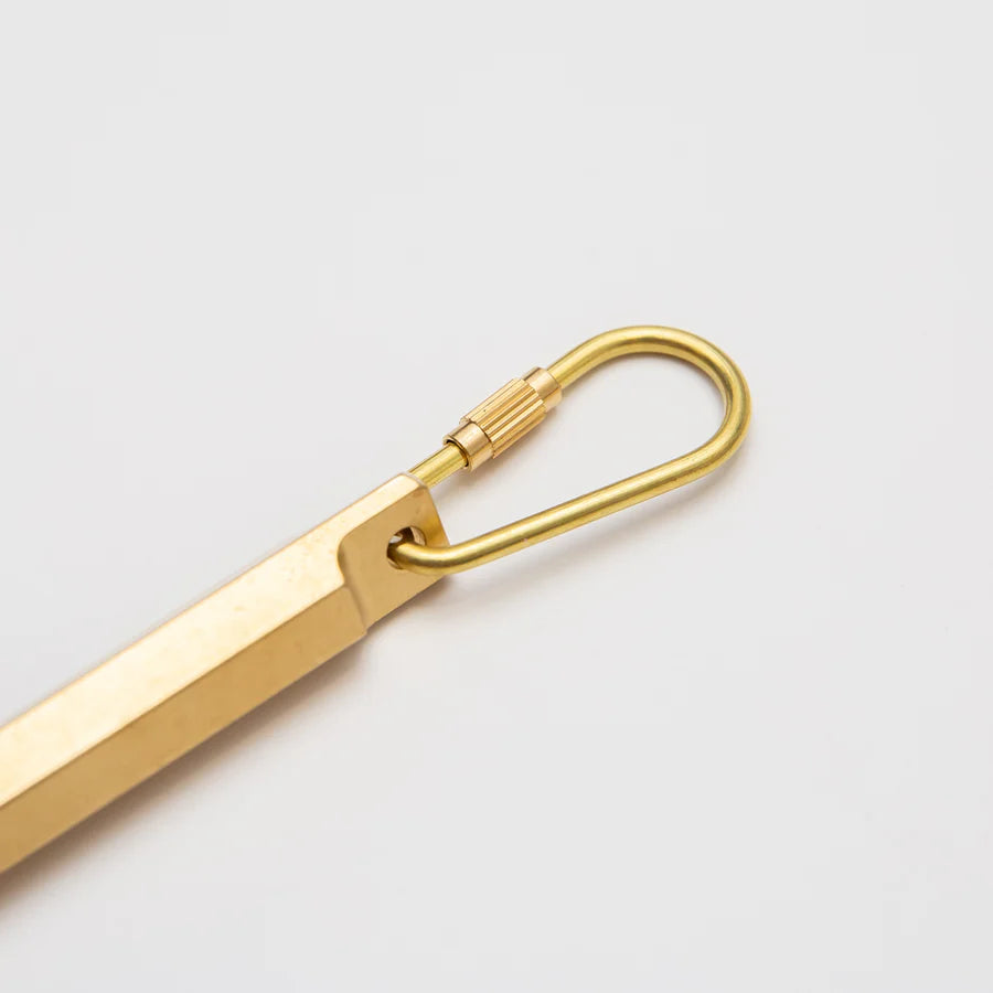 Classic Revolve Fountain Pen – Portable – Brass M