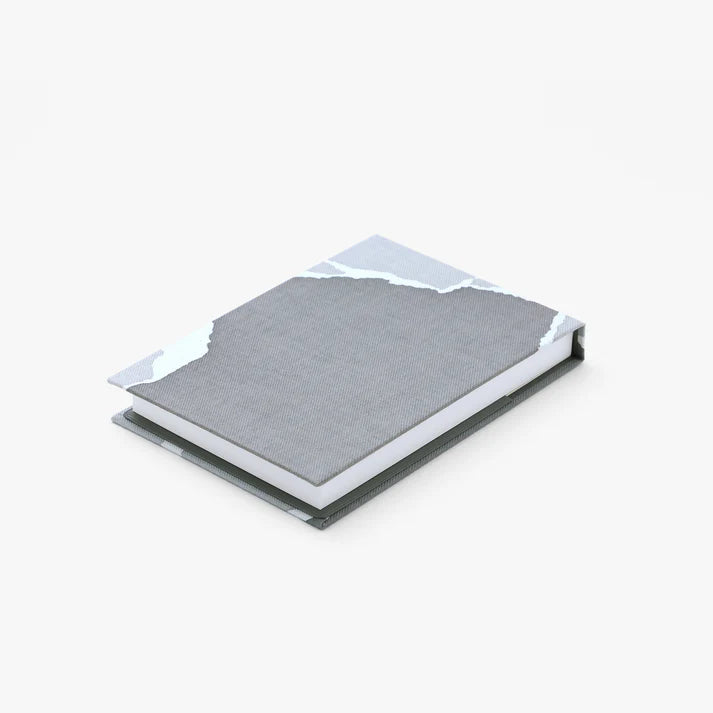Umschlag für Mini note von Kakimori, Paperline grau