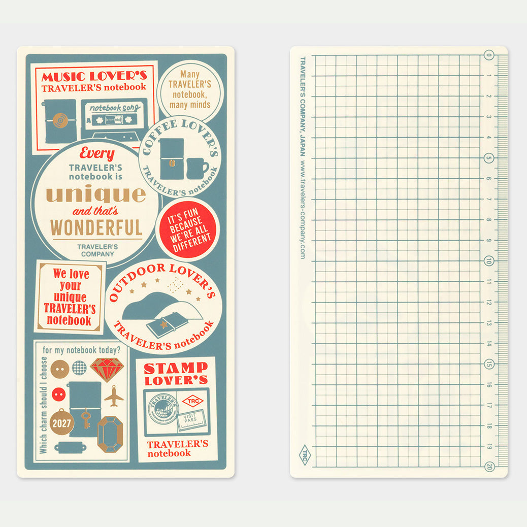 Feuille Plastique - 2027 - Format Régulier · TRAVELER’S COMPANY