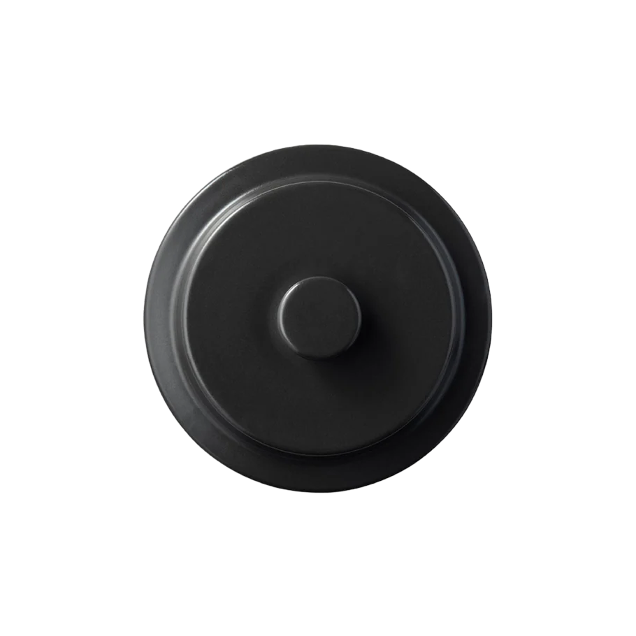 Cocotte plate 18 cm - Noir Jais