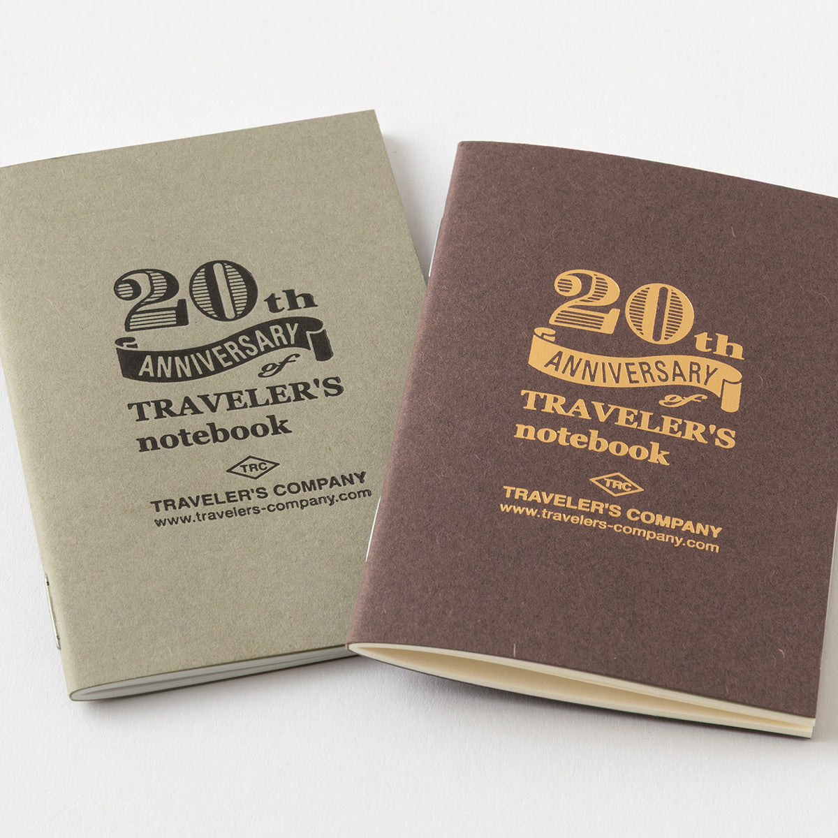 TRAVELER’S notebook Card Size 20th Anniversary Set Black