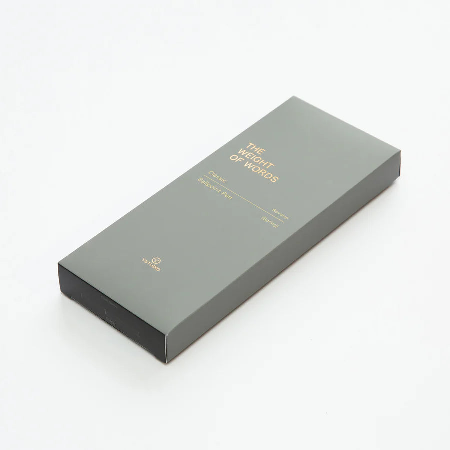 Stylo à bille Classic Revolve – Ressort – Noir