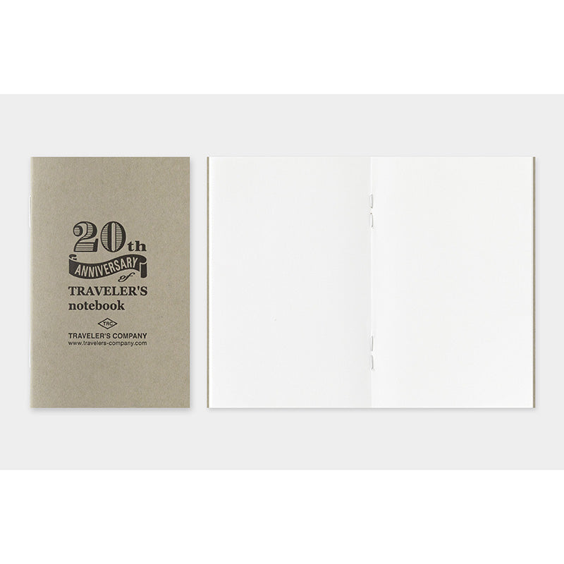 TRAVELER’S notebook Card Size 20th Anniversary Set Black