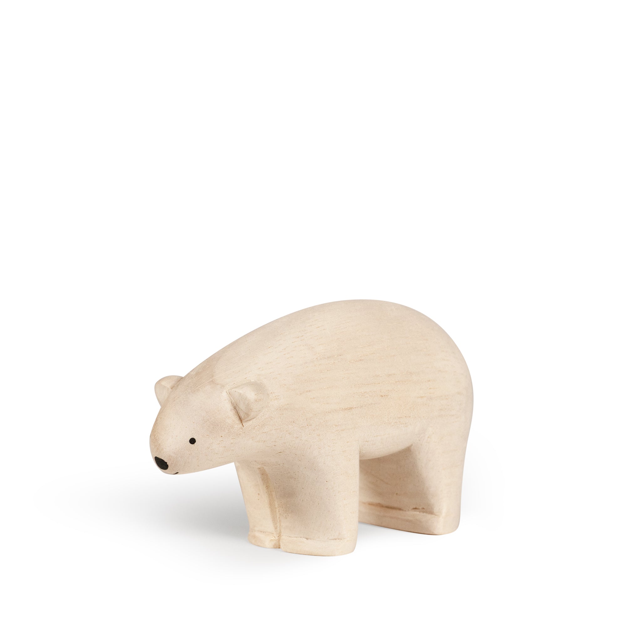 Wooden figurine - Polar bear