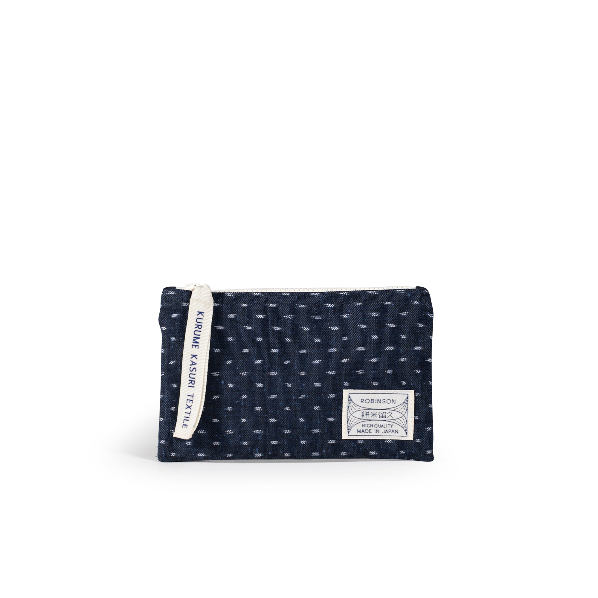 Pochette S Petits pois Bleu/Blanc