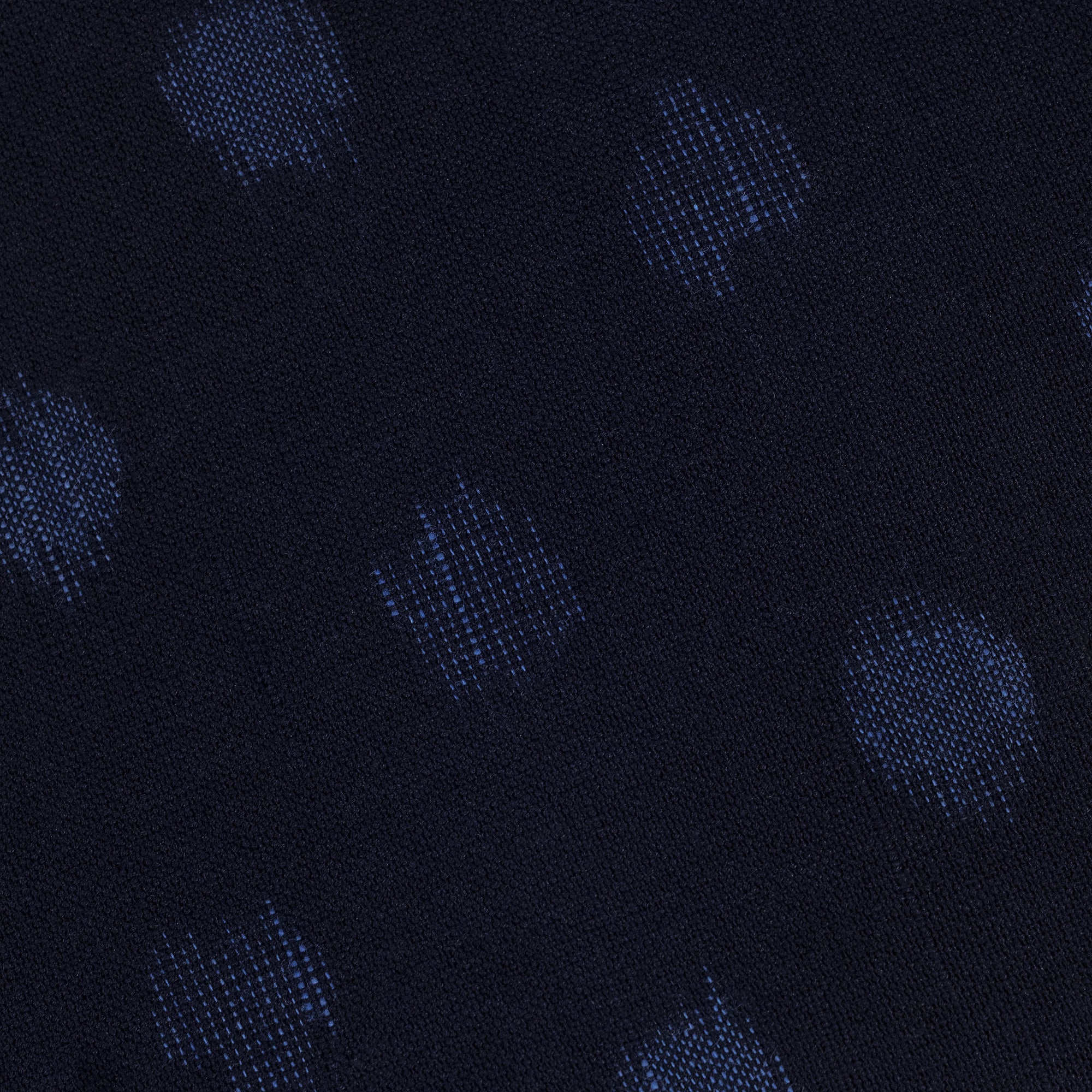 Pochette M Pois Marine/Bleu