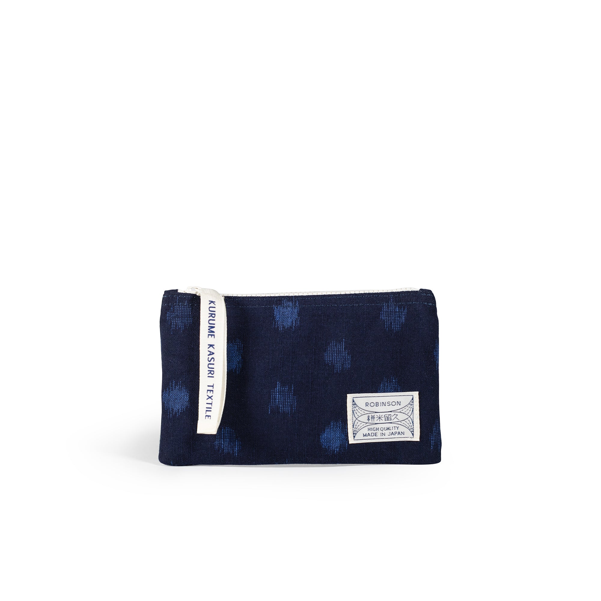Pochette S Pois Marine/Bleu
