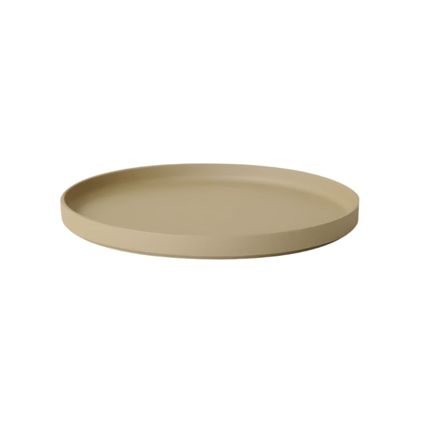 HASAMI PORCELAIN プレート 25.5㎝ ベージュ 2枚セット Hasami Porcelain Plate 25.5cm, Natural