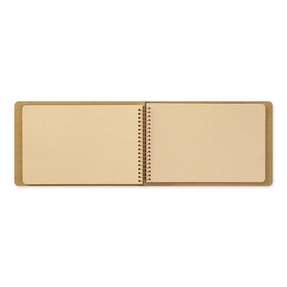 B6 SPIRAL RING NOTEBOOK - DW Kraft - TRAVELER’S NOTEBOOK REFILLS