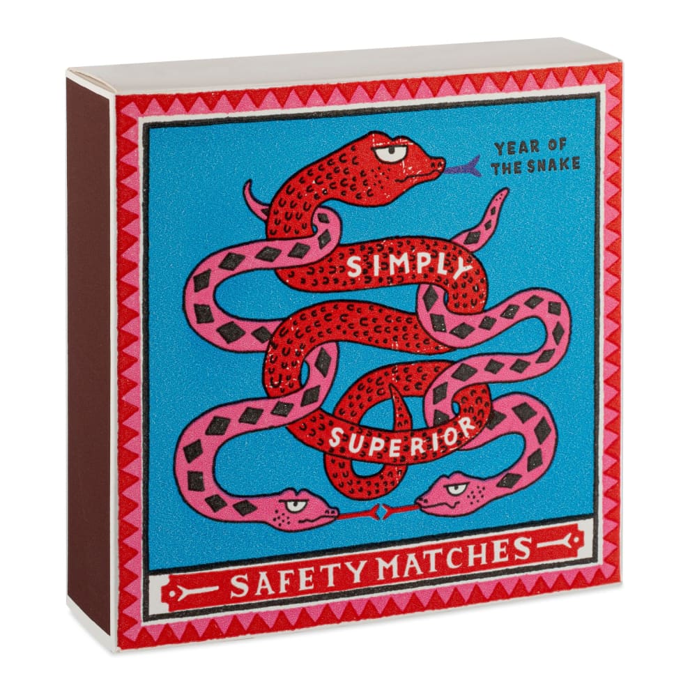 Boite d’allumettes - Année du serpent par Charlotte Farmer - ALLUMETTES