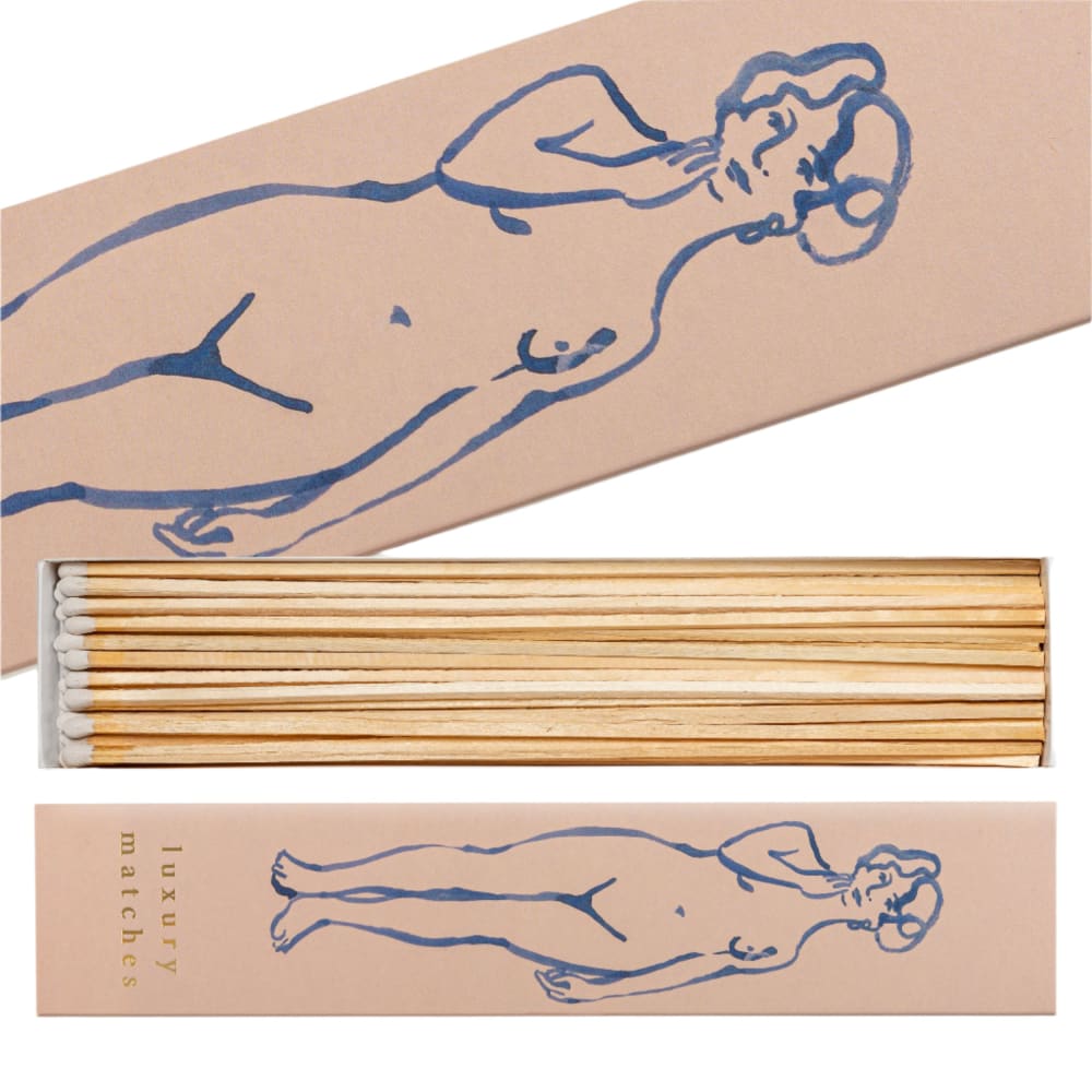 Boite d’allumettes de luxe - Nude par Wanderlust Paper Co. - ALLUMETTES