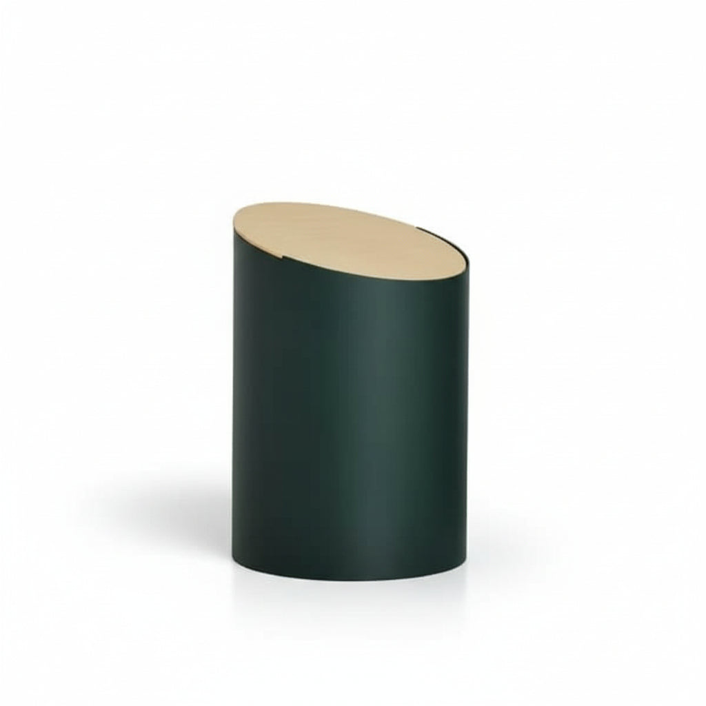 Corbeille à papiers ’SWING BIN’ - Vert couvercle érable - S - CORBEILLE À PAPIER