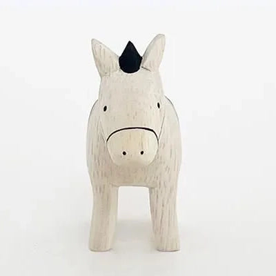Wooden Figurine – Black UMA – Polepole Animal Collection