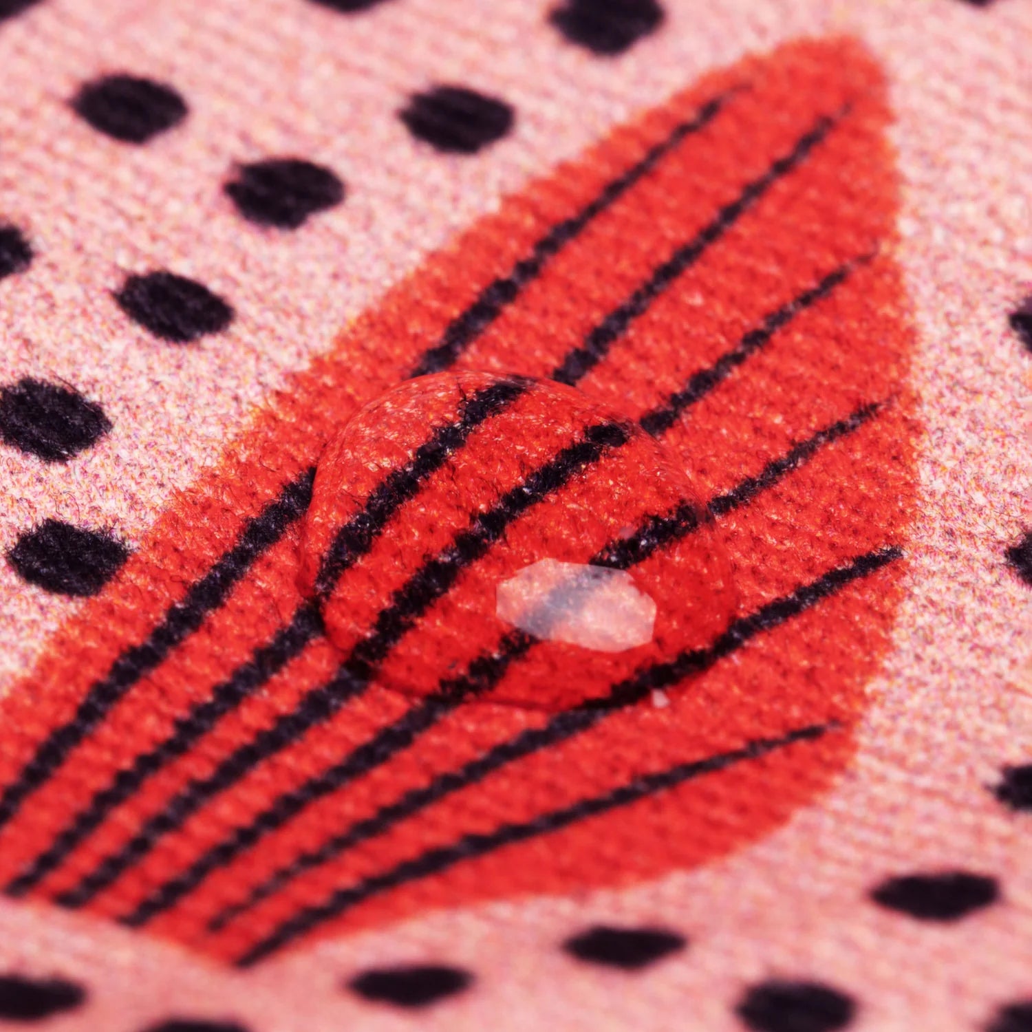 Poisson balai - Rose (porte-clés)