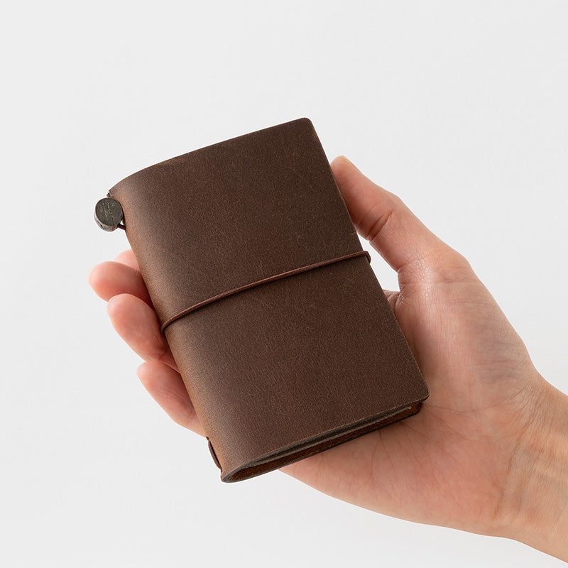 TRAVELER'S notebook Card Size 20th Anniversary Edition — Brown