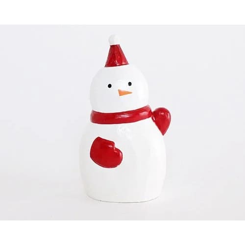 Figurine en bois - Bons amis de Noël - Top-là Bonhomme de neige - FIGURINES EN BOIS