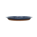 Large Plate - Splash - Navy & White