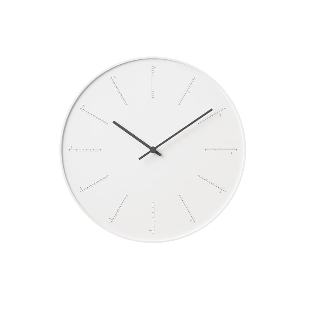 Horloge murale - Divide - Blanc - HORLOGE MURALE