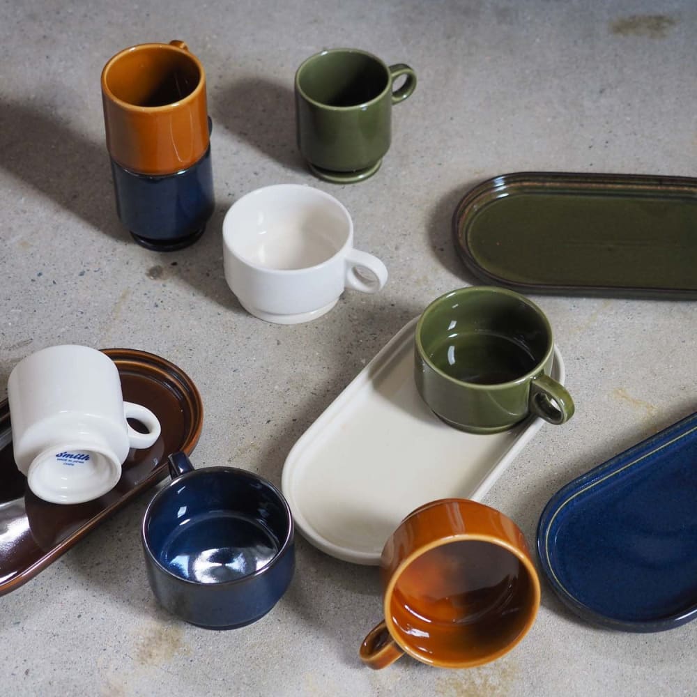 Mug à soupe empilable - Smith - Brun - VAISSELLE