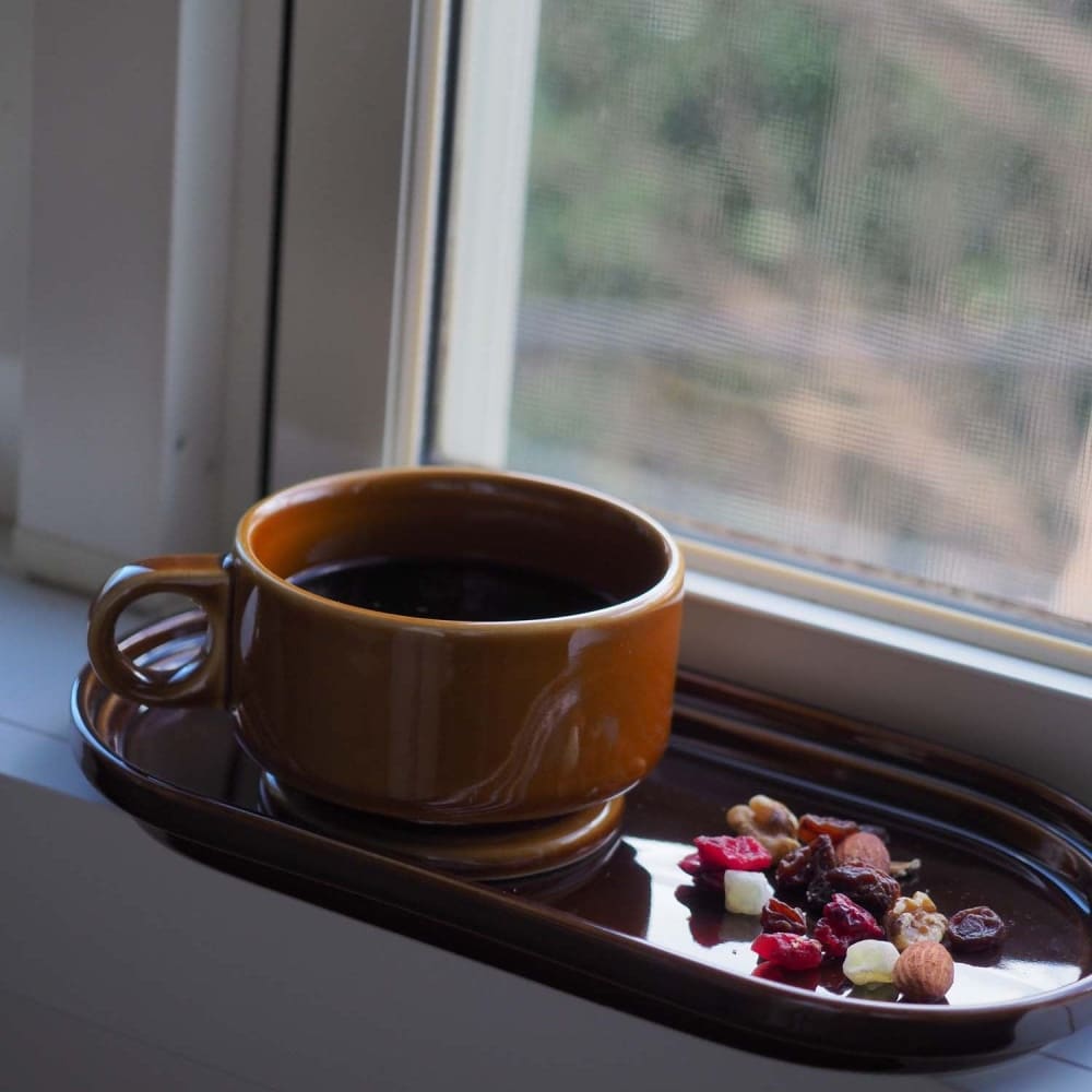 Mug à soupe empilable - Smith - Brun - VAISSELLE