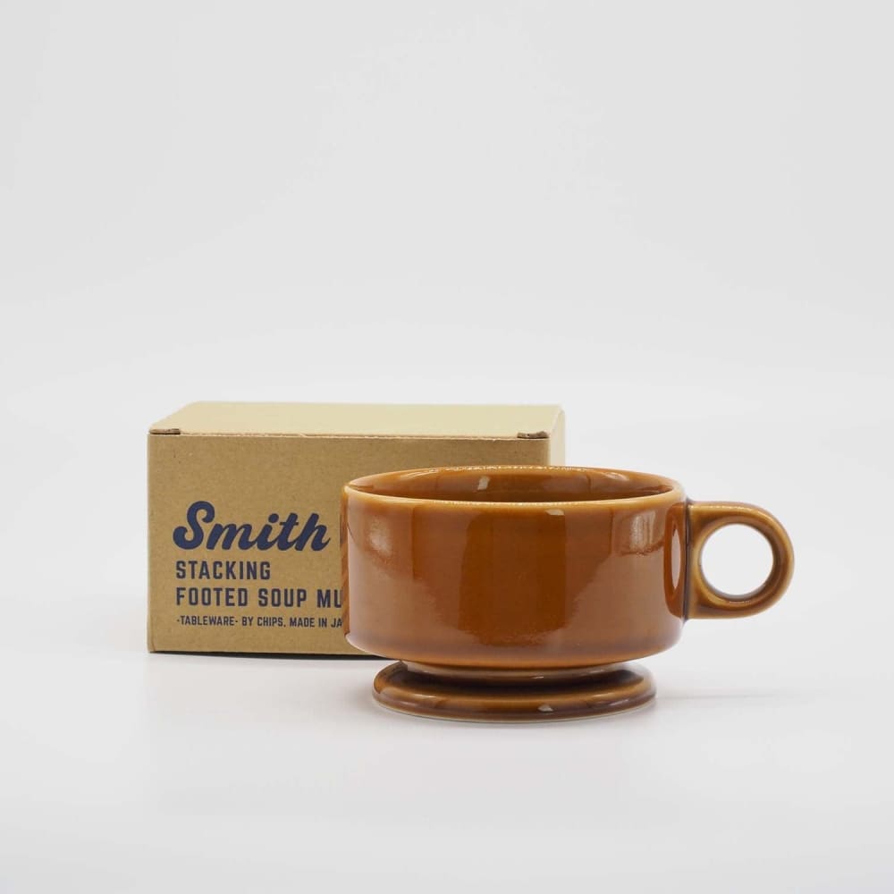 Mug à soupe empilable - Smith - Brun - VAISSELLE