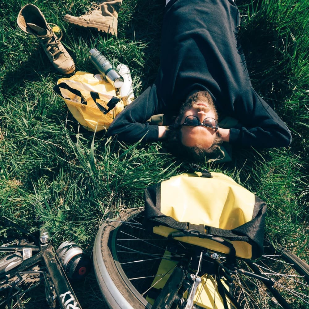 One year on a bike - Book