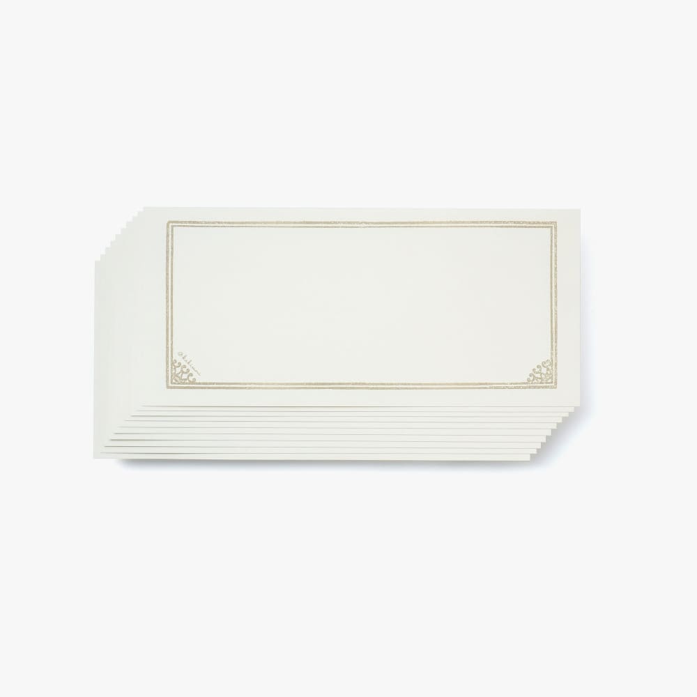 Papier de correspondance bordure sépia - ACCESSOIRES DE BUREAU