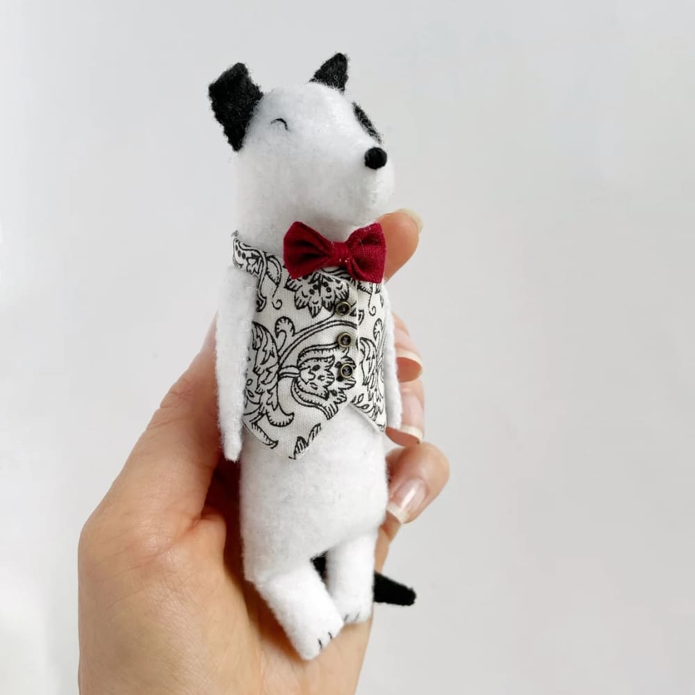 Peluche - Chien blanc - PELUCHES