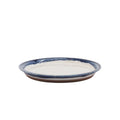 Small Plate - Drop - White & Navy