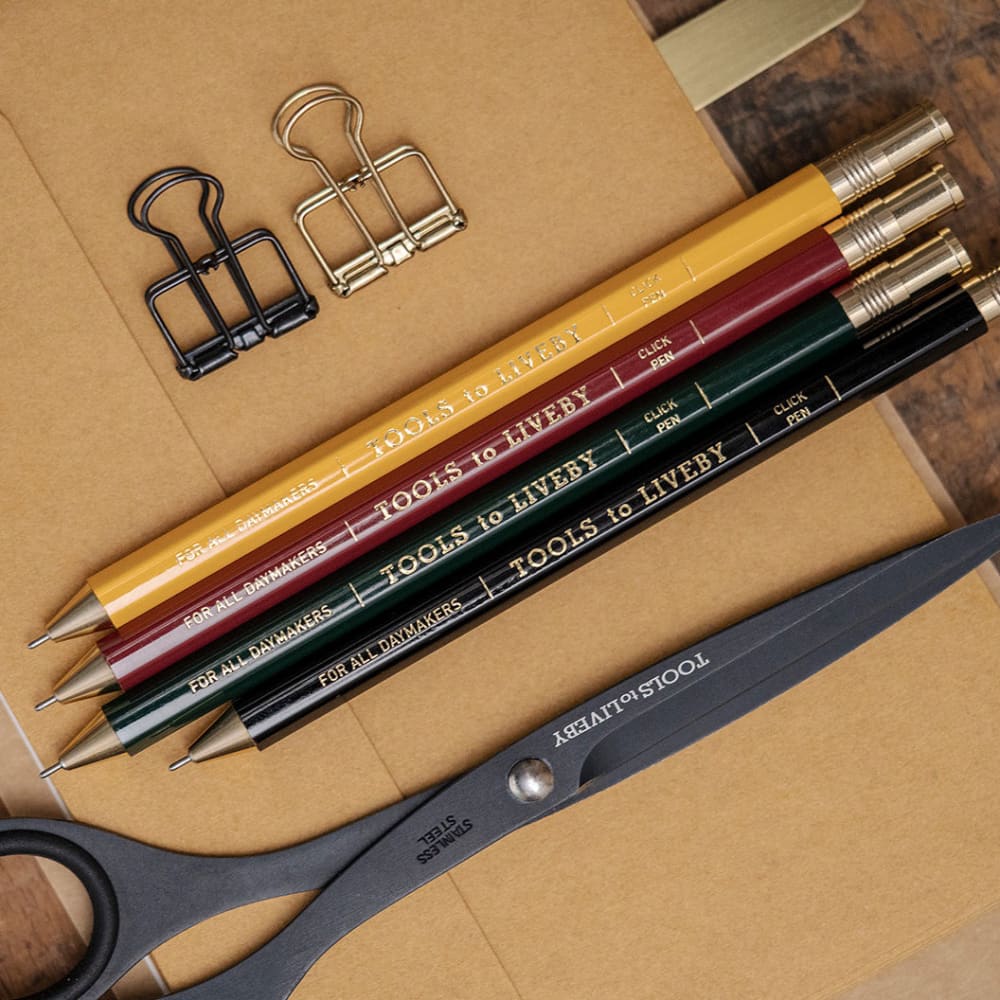 Stylo Bille en bois - Noir - Ballpoint Pen