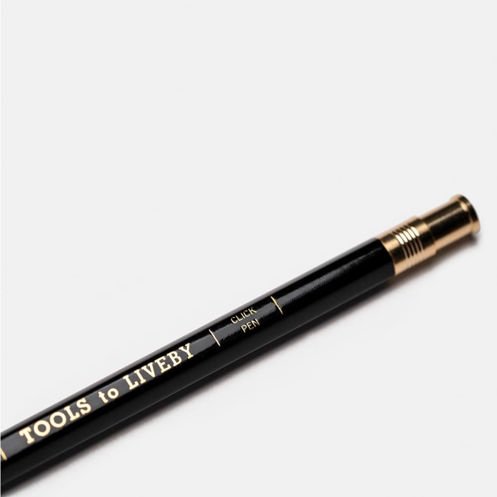 Stylo Bille en bois - Noir - Ballpoint Pen