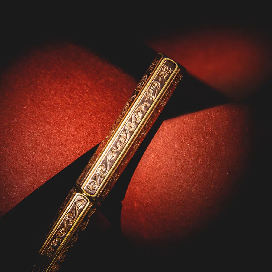 Stylo plume - Classic Renaissance Kazari kanagu dragon - F - STYLOS PLUMES