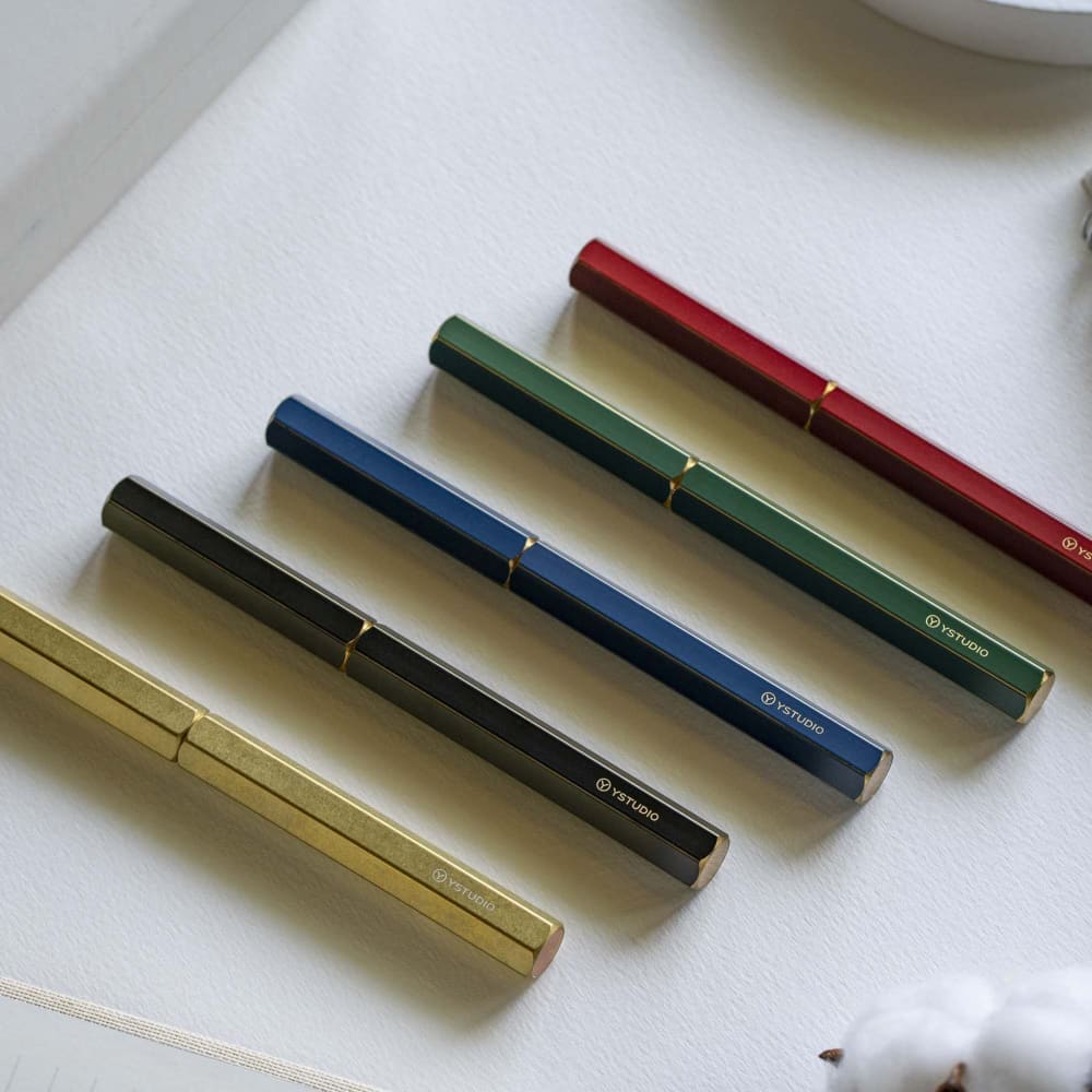 Stylo Plume Laiton Portable (M) - Classic Revolve - STYLOS PLUMES