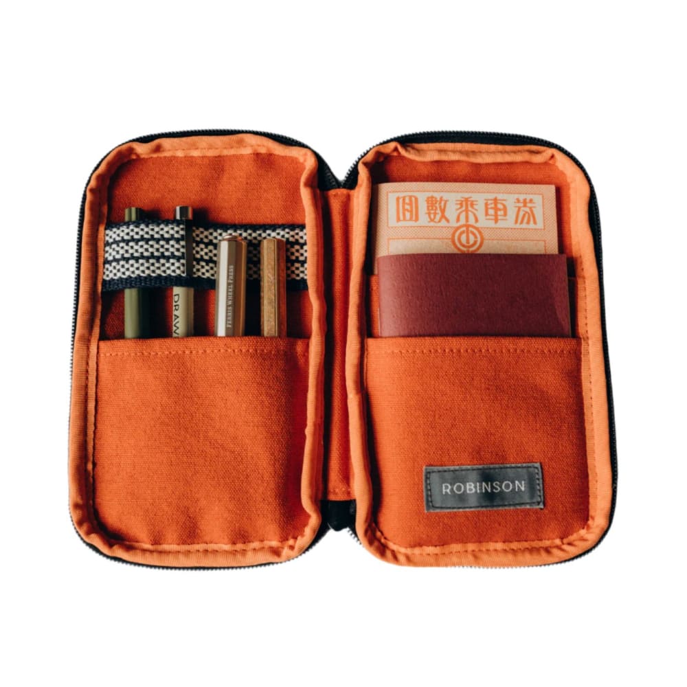 Trousse - Orange - POCHETTES