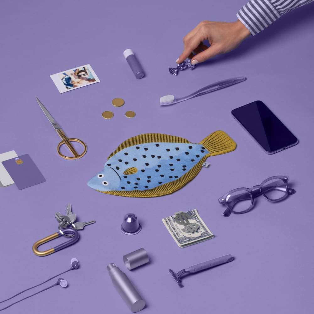 Trousse - Poisson plat - Pochette