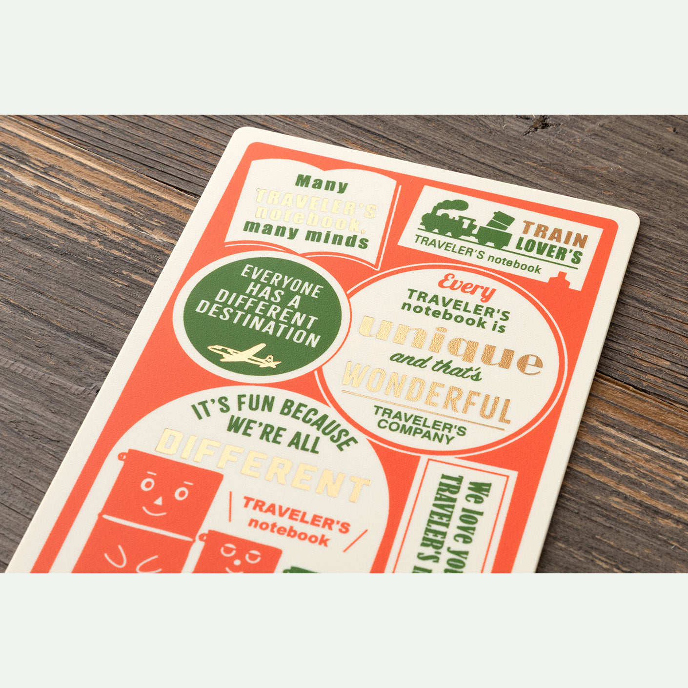 Feuille Plastique - 2027 - Format Passeport · TRAVELER’S COMPANY