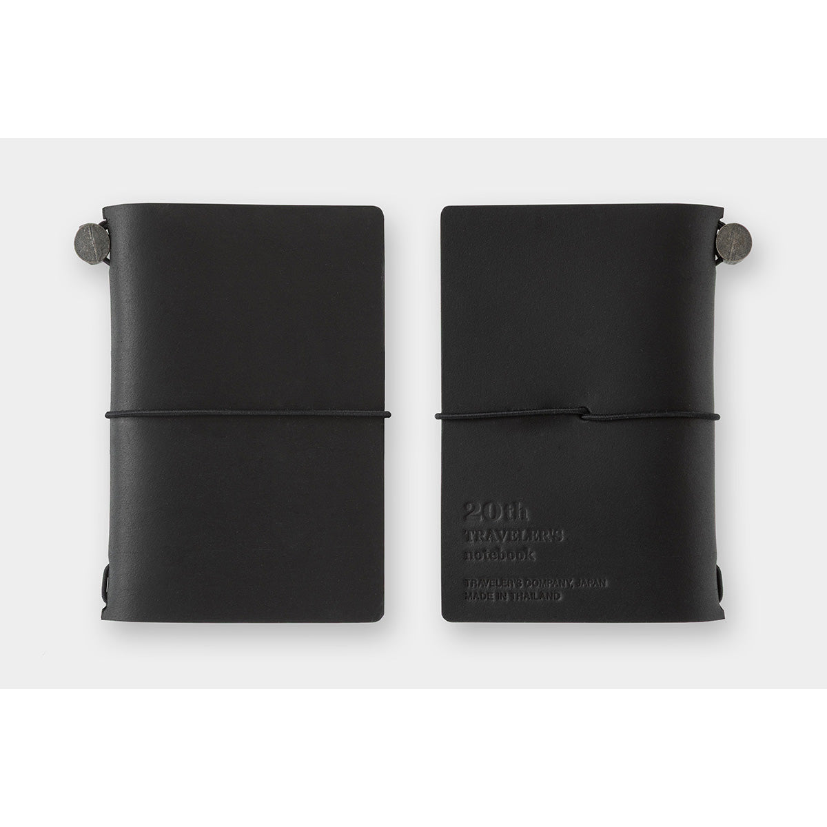 TRAVELER'S notebook Card Size 20th anniversary, black