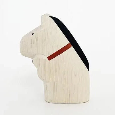 Figurine en bois – Maneki UMA – Figurines porte-bonheur