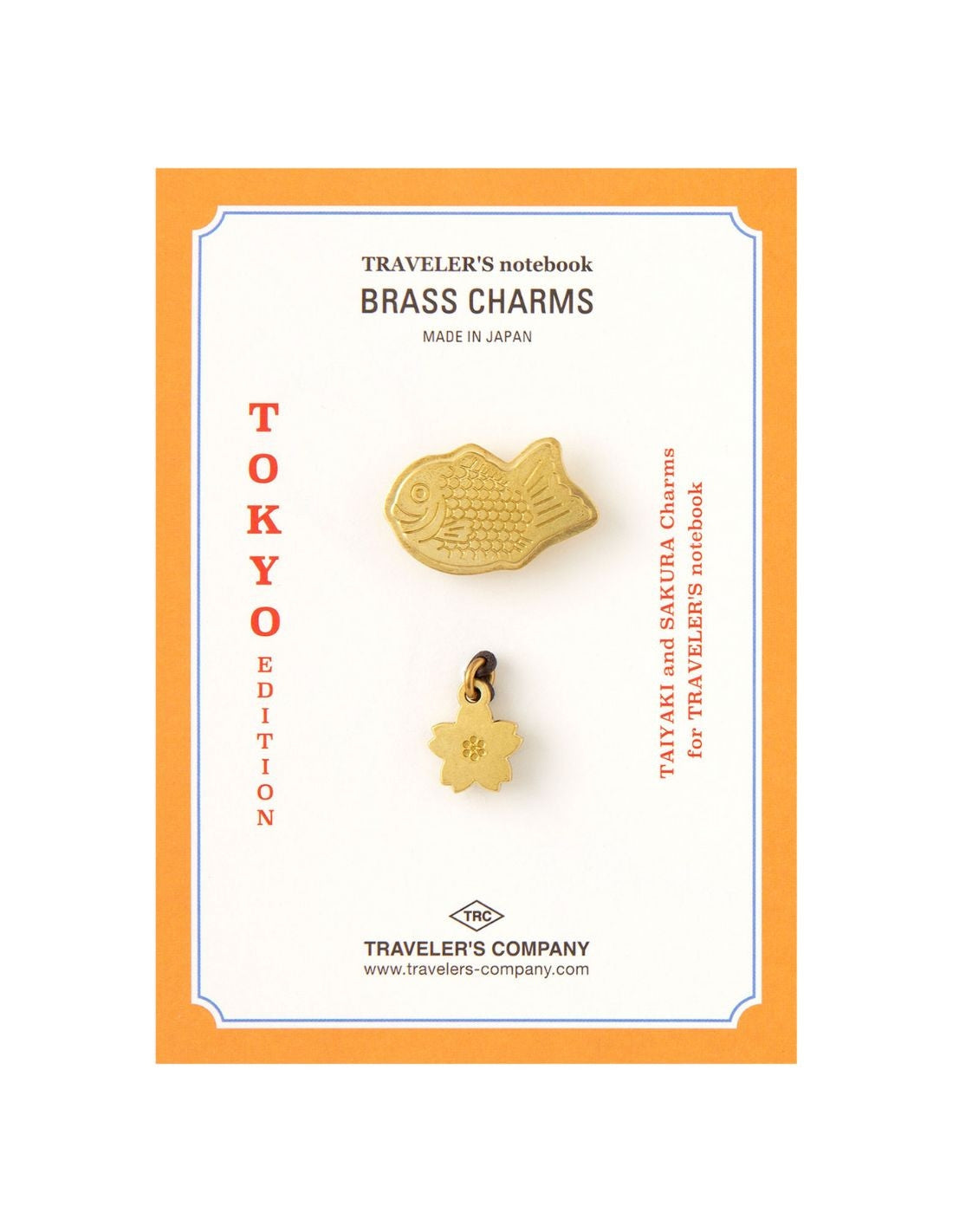 TOKYO EDITION - Brass charms
