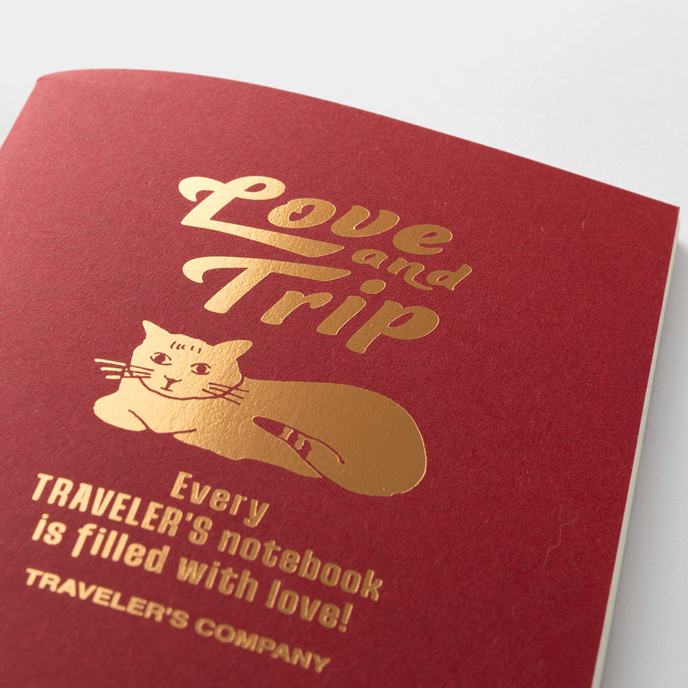 Recharge pour TRAVELER'S notebook - LOVE AND TRIP - Format Passeport