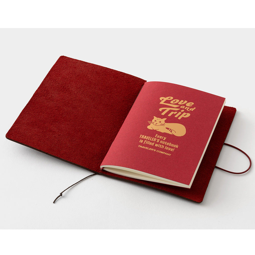 TRAVELER'S notebook - LOVE AND TRIP - Format passeport