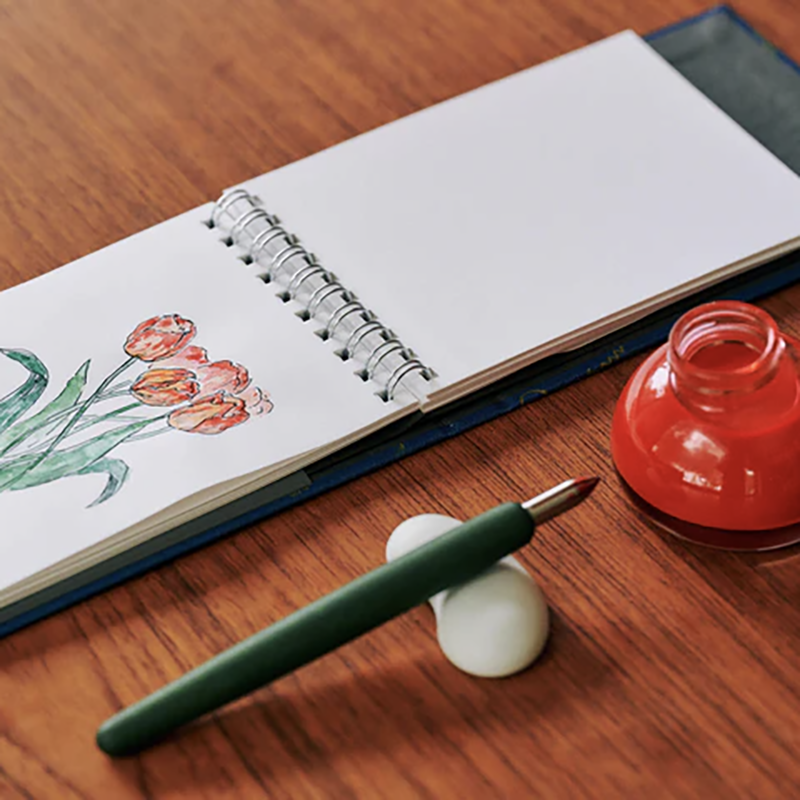 Kakimori Umschlag für Mini note, Paperline Schwarz