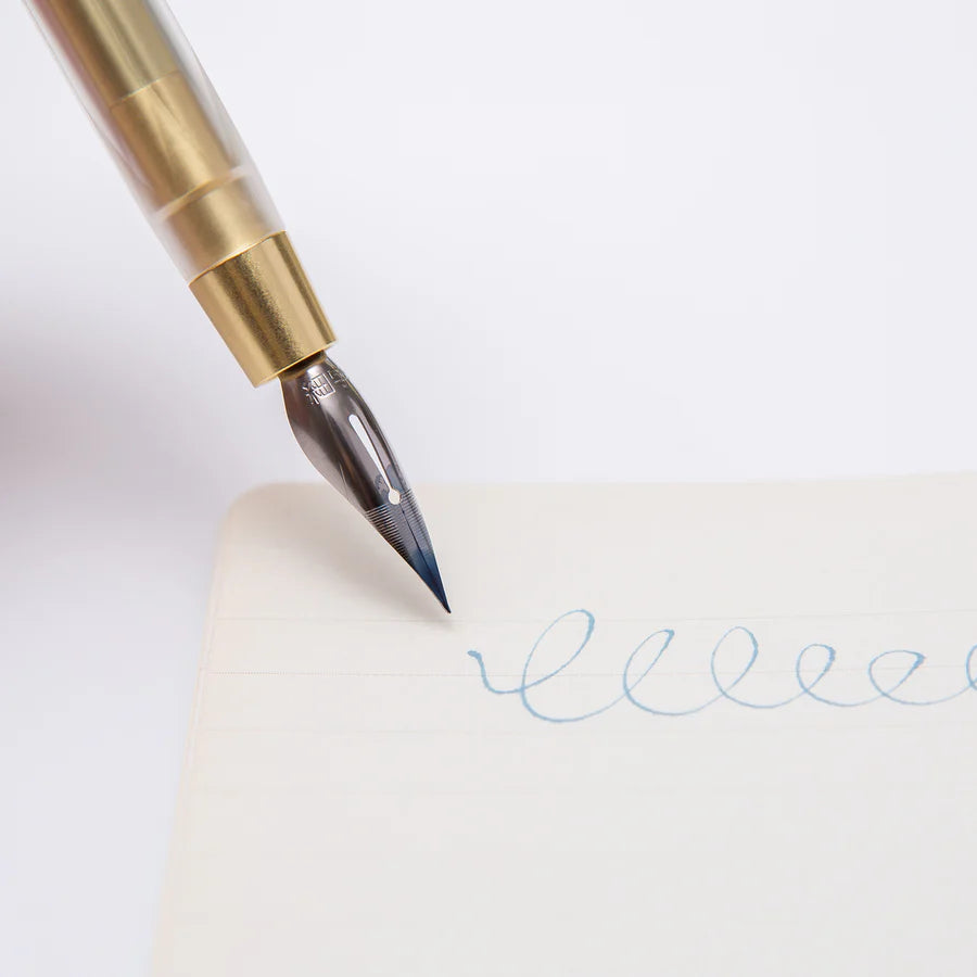 Glamour Evolve Dip Pen – Elemental – Brass Gold