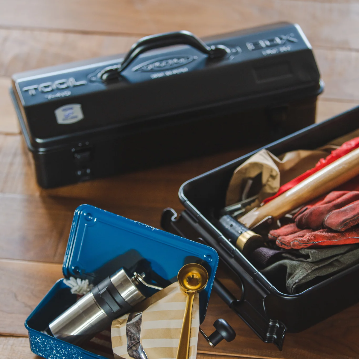 Werkzeugkasten Y410, Silber | TOYO STEEL