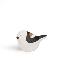 Figurine en bois  - Mésange à longue queue