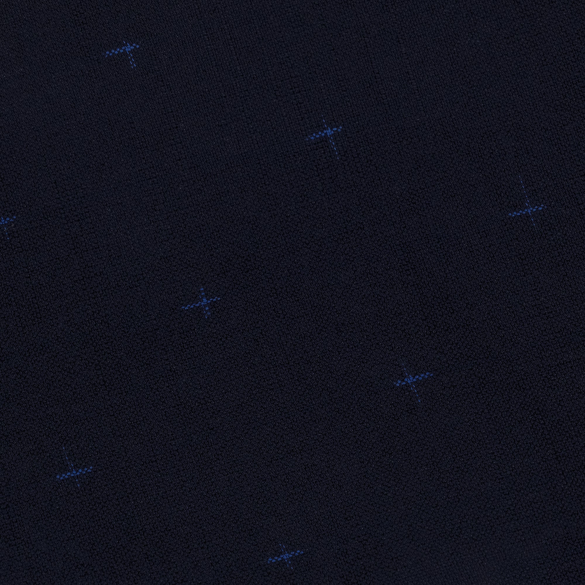 Pochette S Petites croix Marine/Bleu