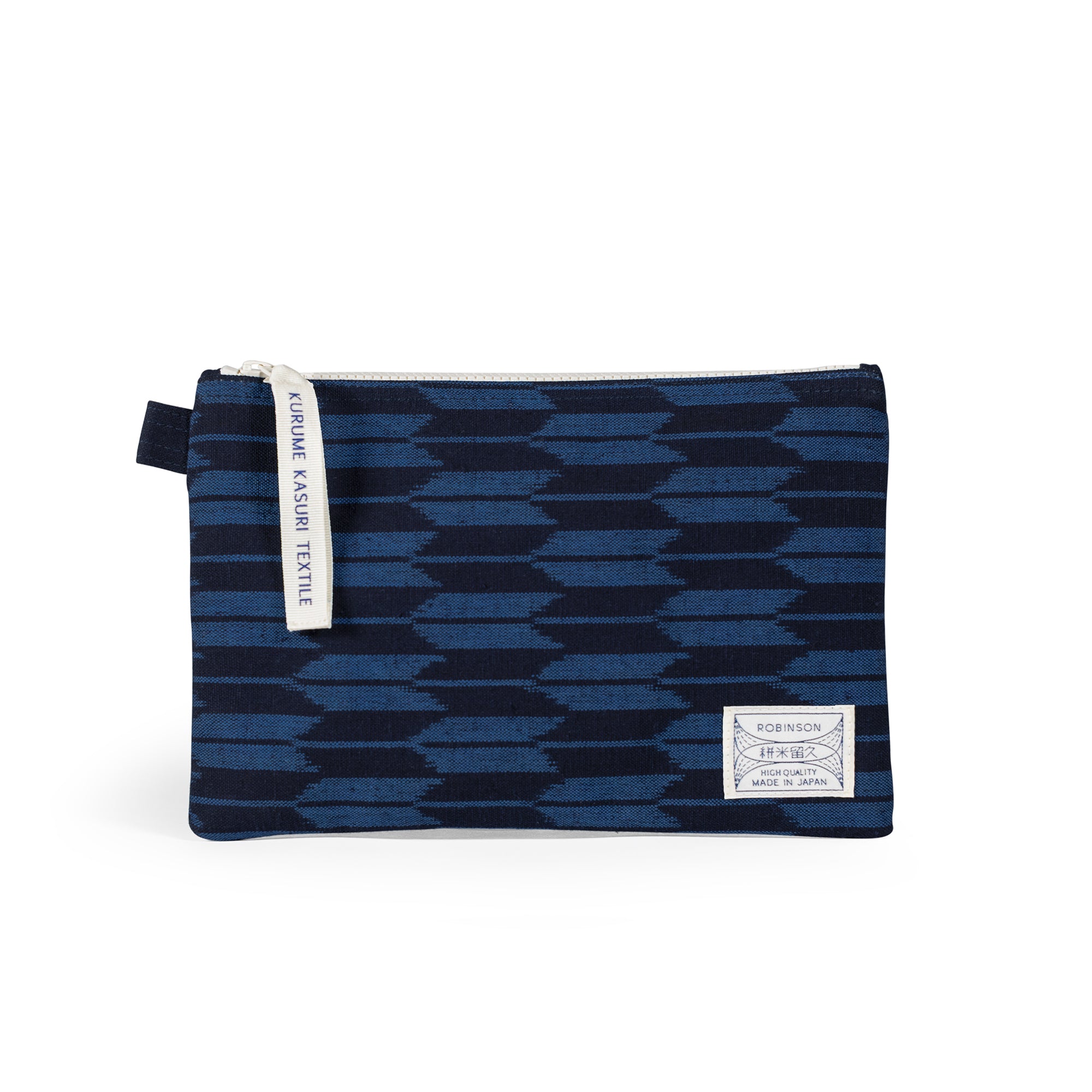 Pochette M Flèches Marine/Bleu